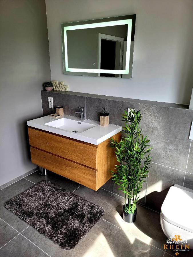 Top Modernes Rhein Apartment Vallendar Mit Balkon Dış mekan fotoğraf